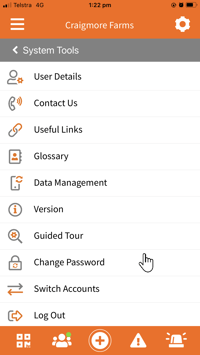 ChangePassword - mobile help desk