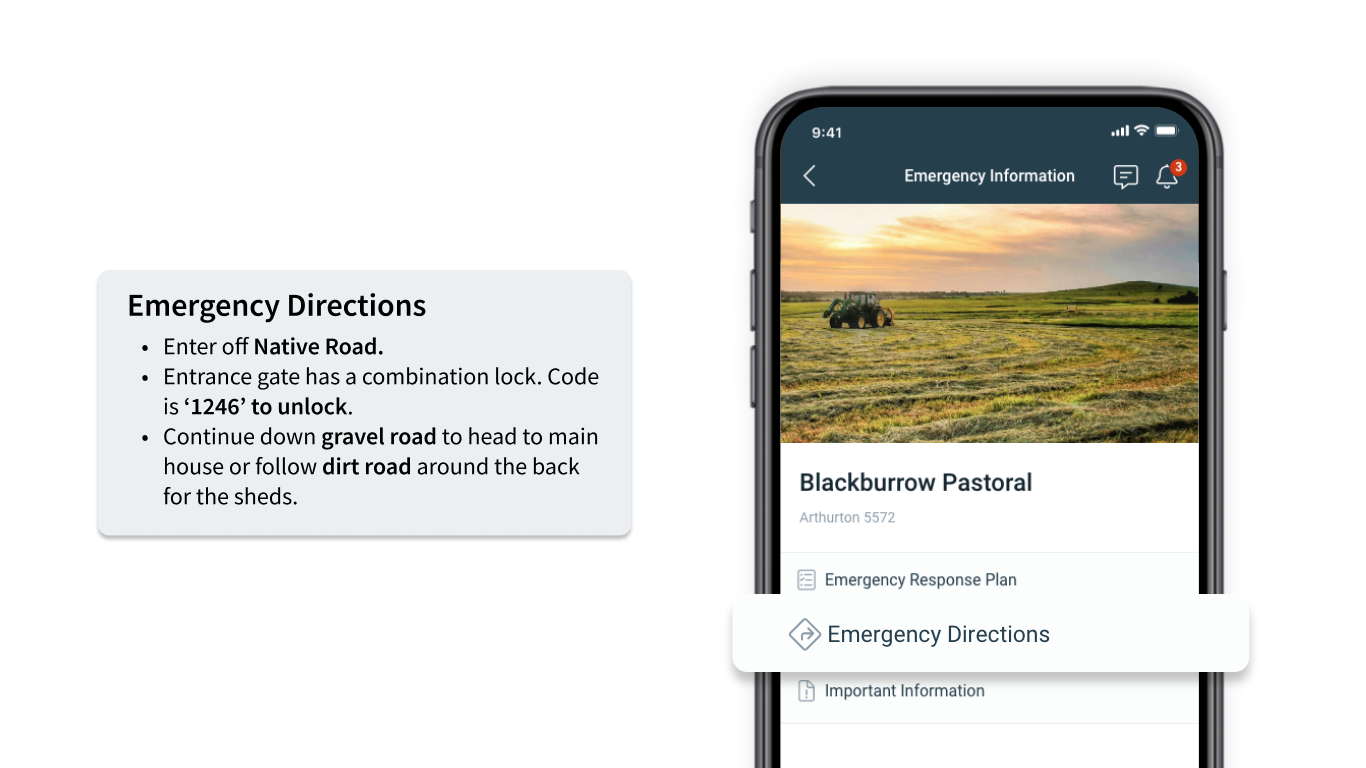 Emergency Management - Emergency Directions