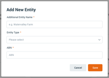 Create Additional Entity Adding Additional Entities