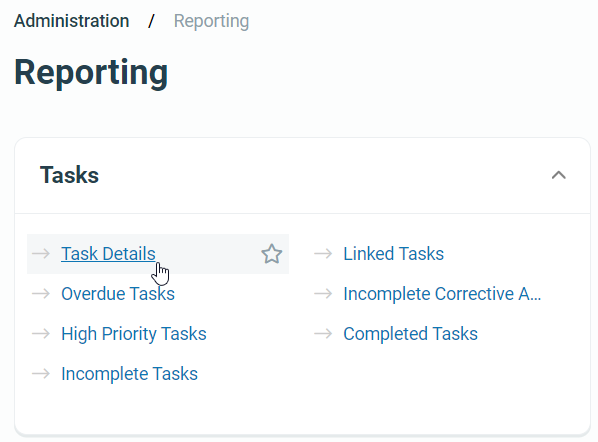 Running Reports