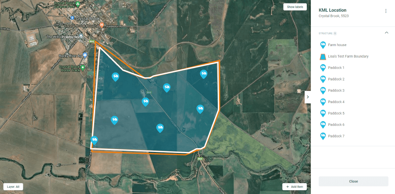 Mapping a Location