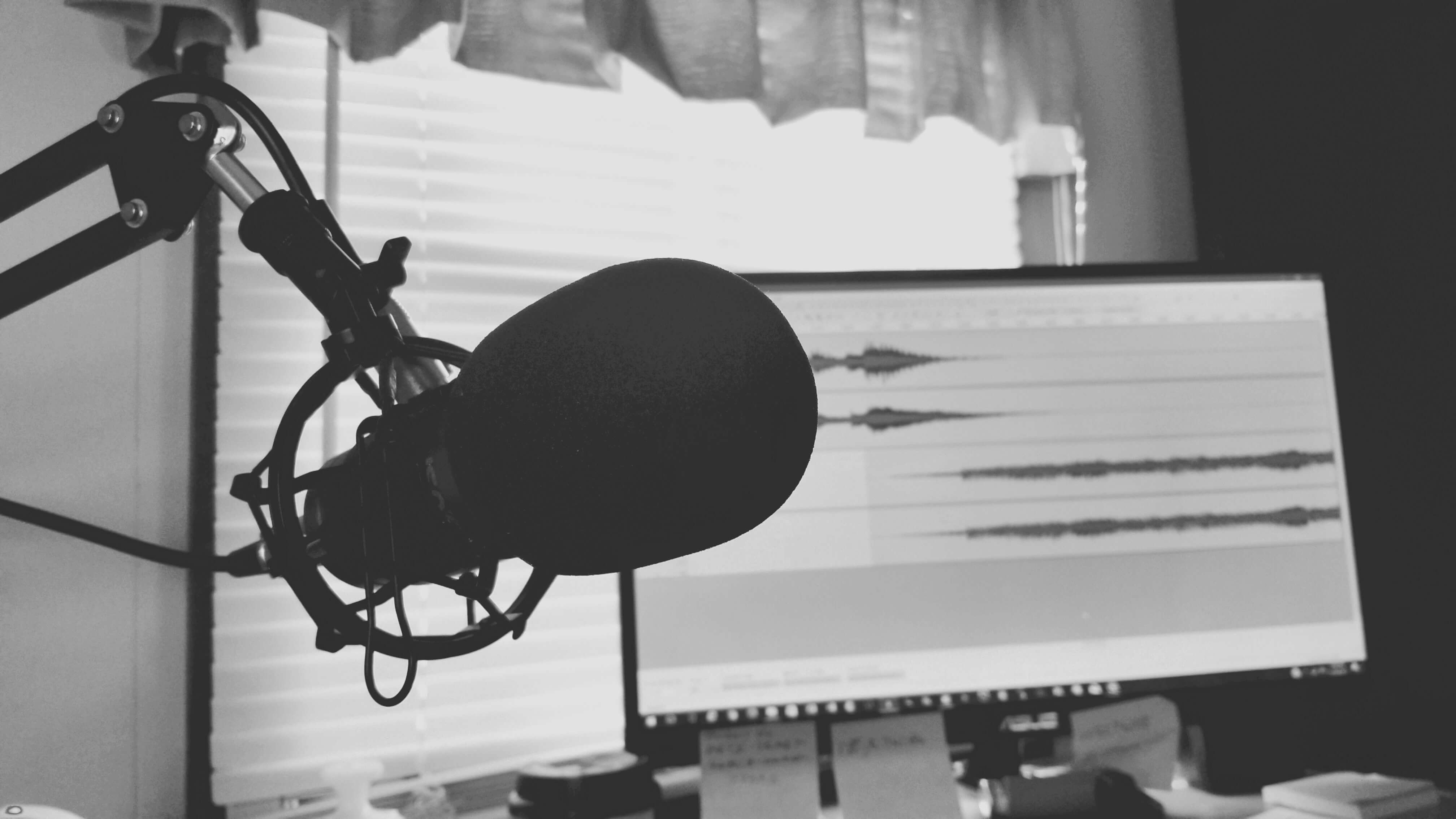 Podcast microphone