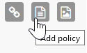 add policy icon