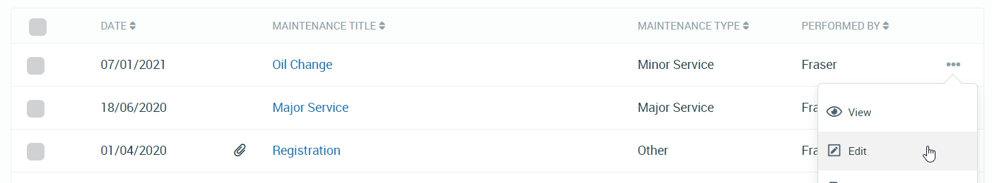 3 dot menu